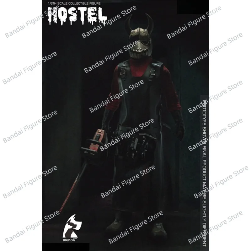 BIGDOG STUDIO SC013 1/6 Hełm Woźny Hostel Chainsaw Cloth Figurka Akcji Kolekcjonerska dla Fanów Horrorów 12-calowy Model Żołnierza Prezent