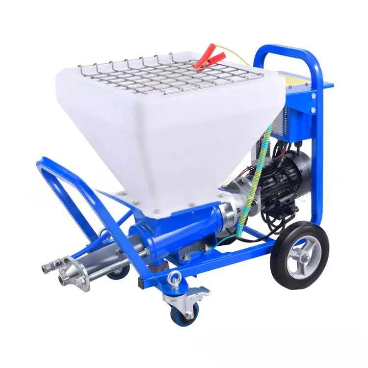 Brushless Motor Paint Spraying Machine Cement Grout Mortar Spraying Machine Waterproof Paint Real Stone Paint Spraying Machine