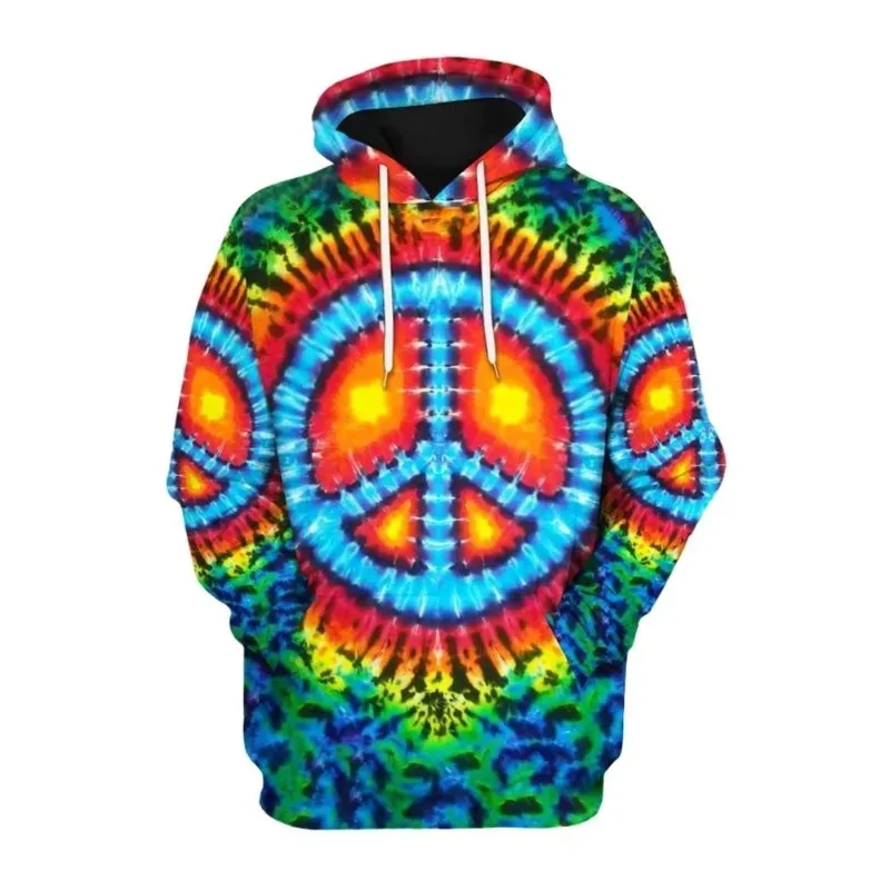 2025 موضة رائجة البيع الرجال ثلاثية الأبعاد مطبوعة هوديي Y2k اللون عادية الهبي منتج جديد هوديي جودة عالية