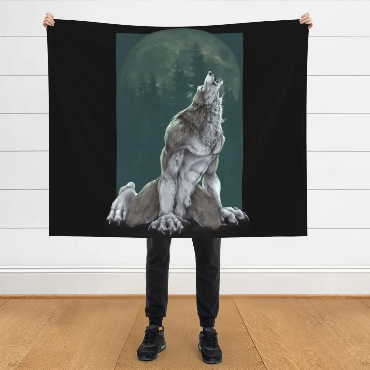 

Full moon Throw Blanket Luxury Summer For Sofa Thin Single Blankets