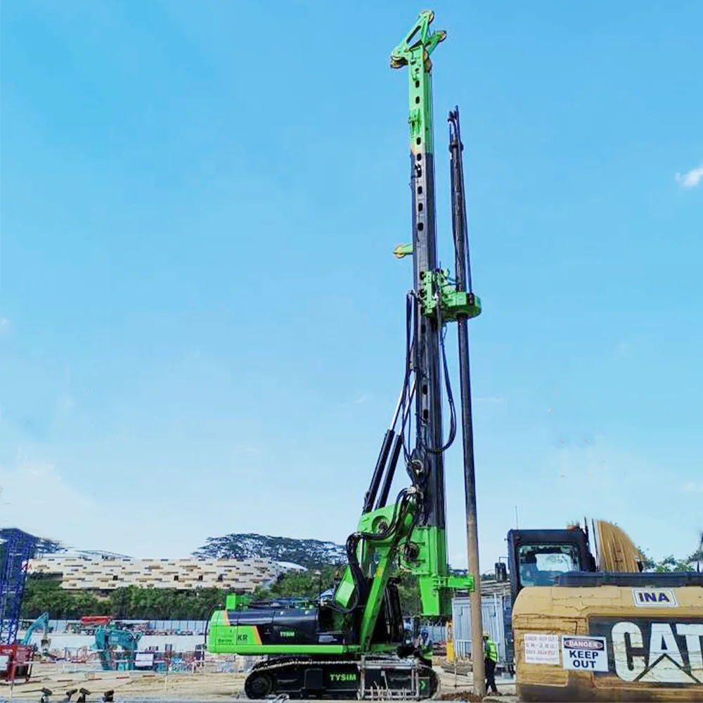 YG Factory Supply Hydraulic CFA Multifunctional Underground Rotary Drilling Rig Piling Rig Machine