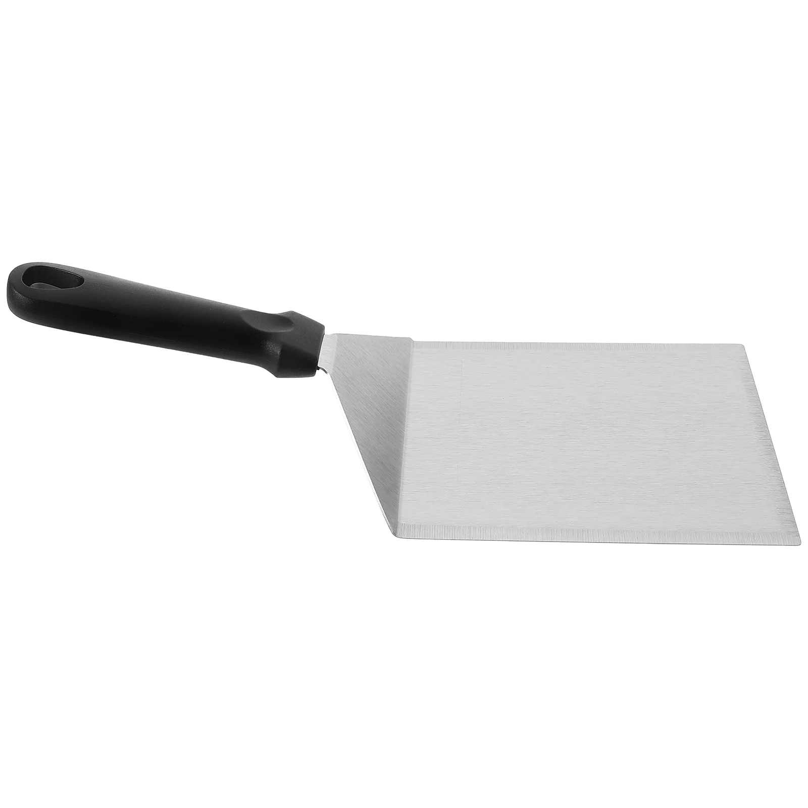 

1PC Stainless Steel Cooking Spatula Kitchen Scraper Food Tool Multipurpose Restaurant Griddle Grill Outdoor Steak Practical