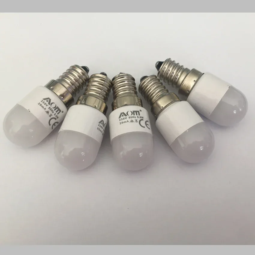 1PCS LED Light Bulbs for Singer Home Sewing Machine 0.8W 230 Volts Push In Type LED-BA15D110V E12 E14 B15