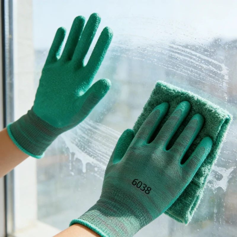 

Various Types of Safety Gloves Strong Grip Ability Tear-resistant Latex Gloves for Machinery Operation Builder Hands Protection