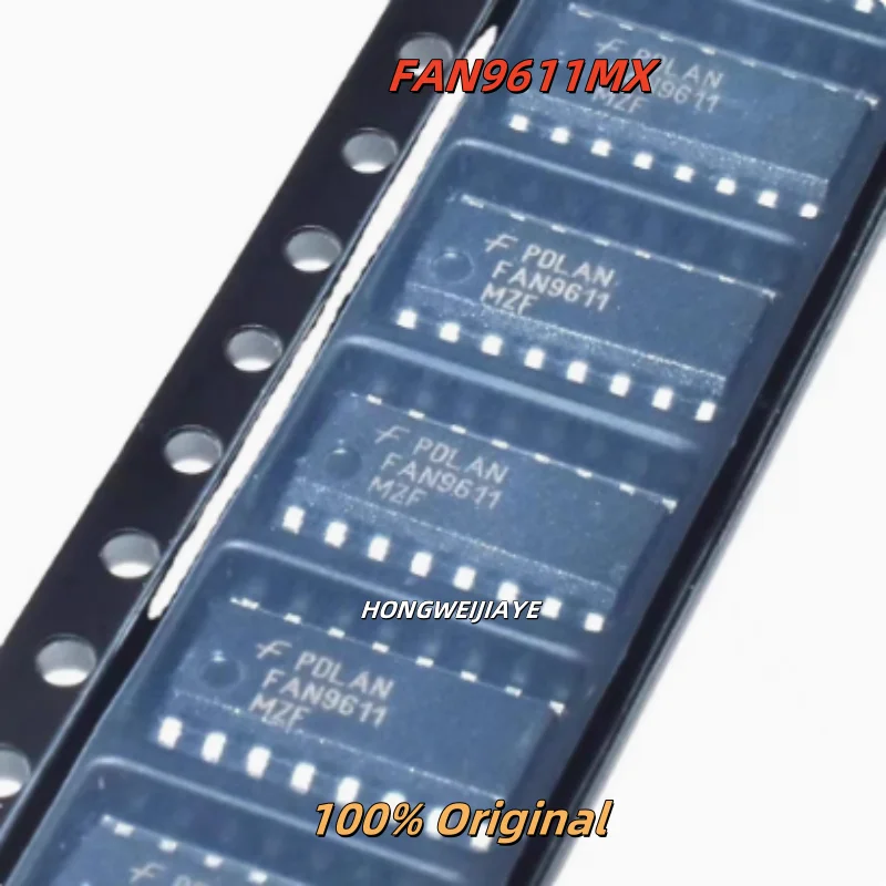 

5PCS 100% New FAN9611MX FAN4800AUM SOIC-16 Brand New Original Chips ic