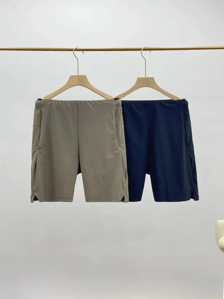 

Быстросохнущие мужские шорты для активного отдыха с 3D-кроем, ветрозащитные, водонепроницаемые, летние, для поездок на работу, спортивные, модные, стандартного кроя