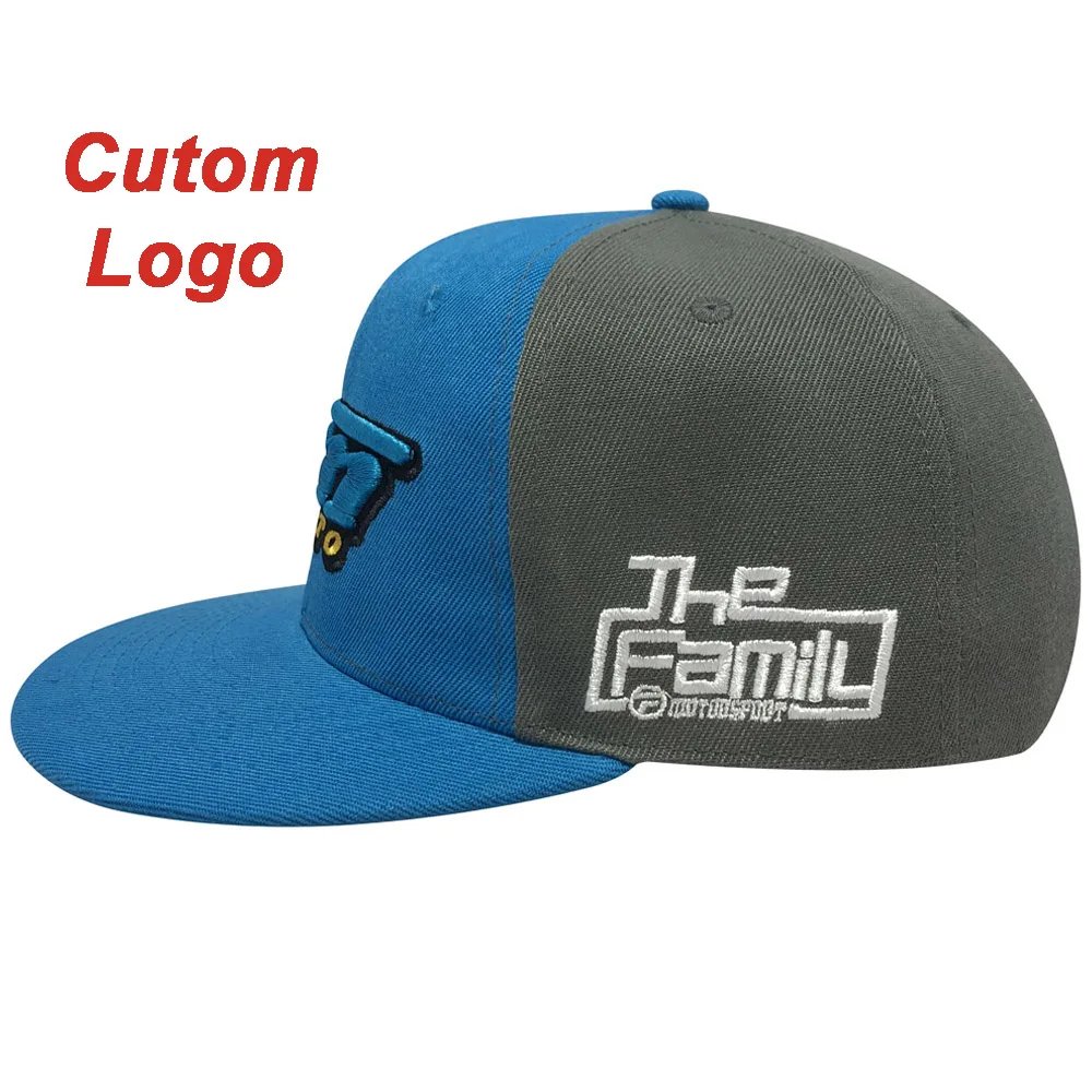 Custom Baseball Cap Customer Logo Client Text Good Quality Small Order Retail Fitted Full Close Tennis Club Snapback Sport Hat