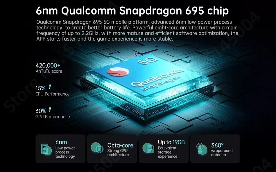OPPO K10X 5G Android 128GB ROM Smartphone 6.59 inches Screen CPU Qualcomm Snapdragon 695 5000mAh Battery All Colours used phone