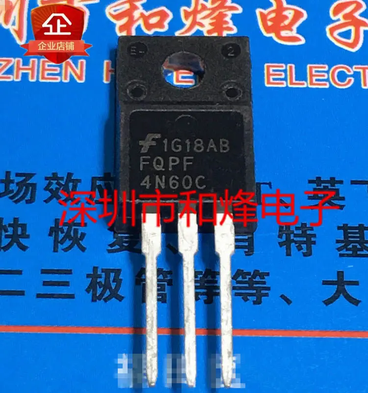 10PCS FQPF4N60C TO-…