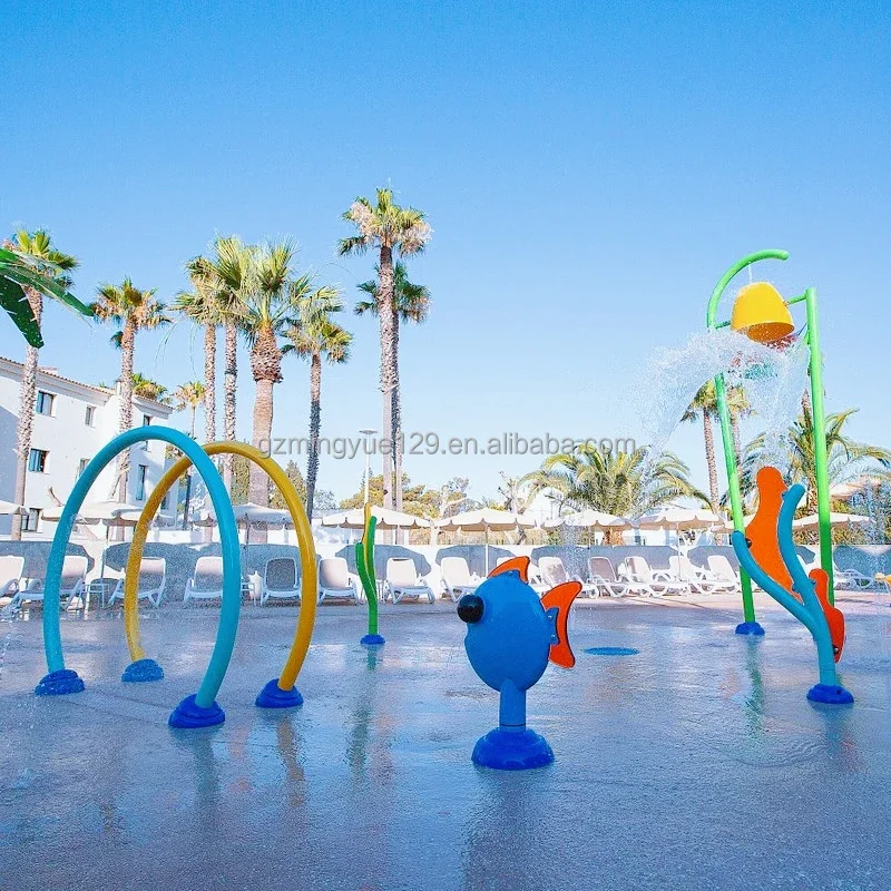 

Aquatic Park Center Amusement Equipment Water Play Activities Splash Pad for the Family