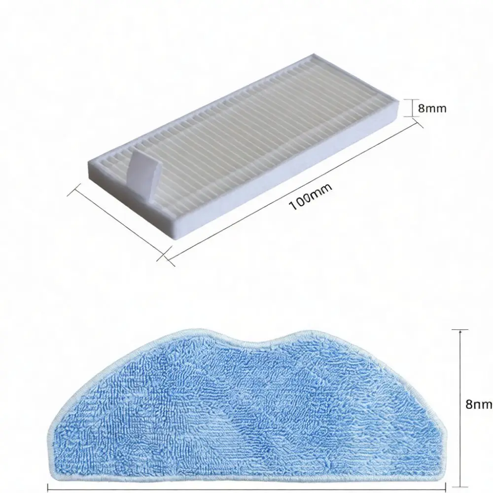 Replacement Parts Kit For Honor Choice R2 R2 Plus Robot Vacuum Cleaner Main Brush Filter Side Brush Mop Supplies