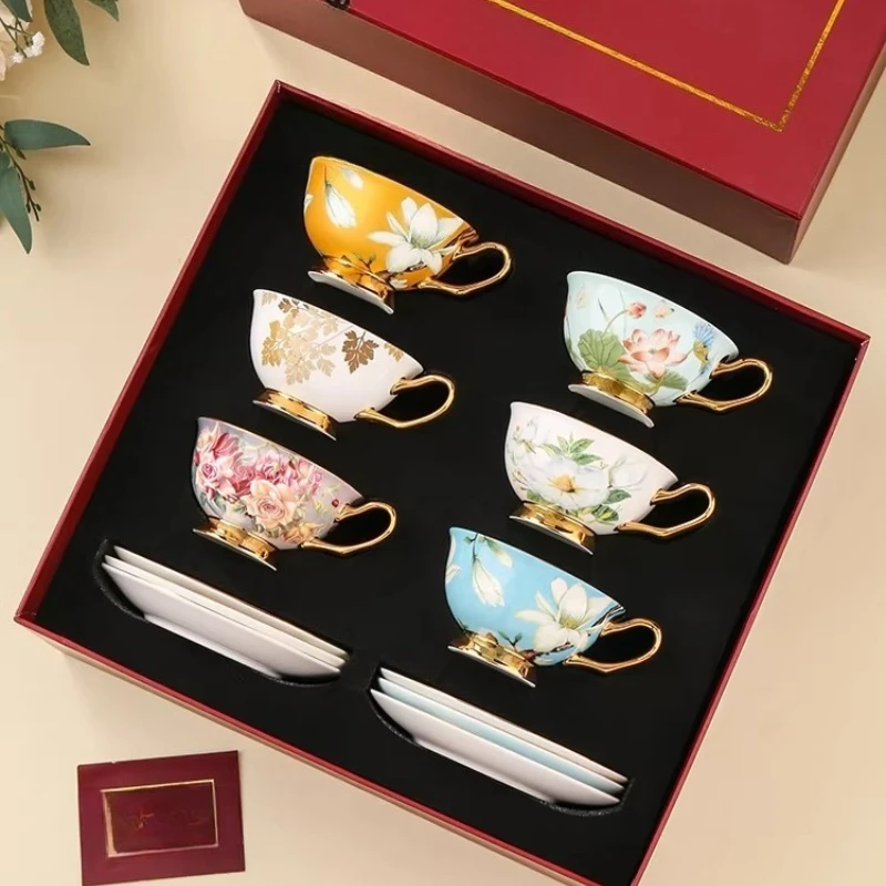 

Coffee cup, high-end exquisite afternoon tea, tea set, wedding gift for the newlyweds