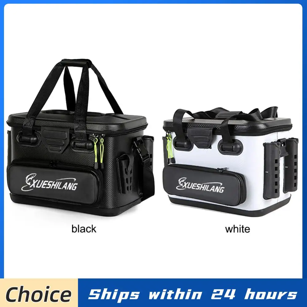 

EVA Fishing Barrel Box Large Capacity Fishing Tackle Bag Durable Sea Fishing Hook Box with Handheld Outdoor Accessories 낚시통 상자