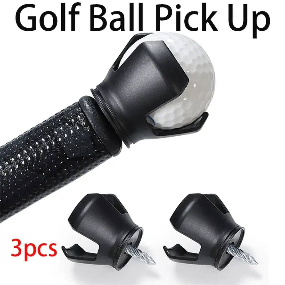 

3PCS Golf Accessories 3 Grabber Claw For Putter Grip Ball Gripper Golf Ball Pick Up Golf Picker Retriever
