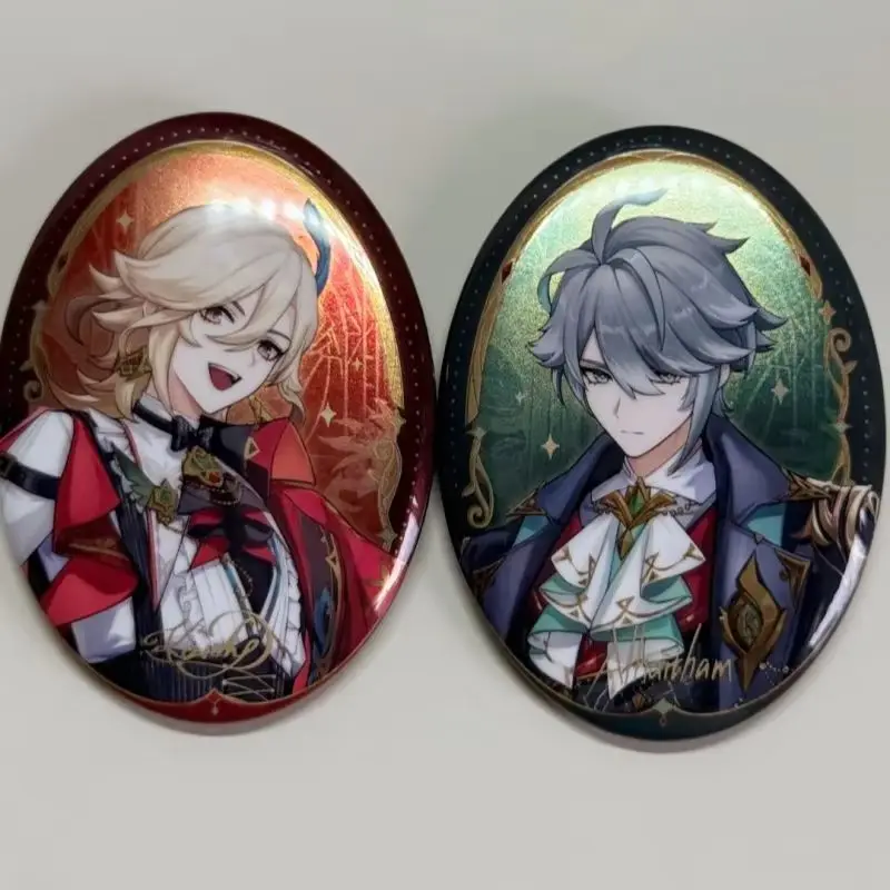 Anime Genshin Impact X Kfc Cosplay Alhaitham Kaveh Acrylic Standing Plates Badges Sent On June 30th Birthday Graduation Gift Toy
