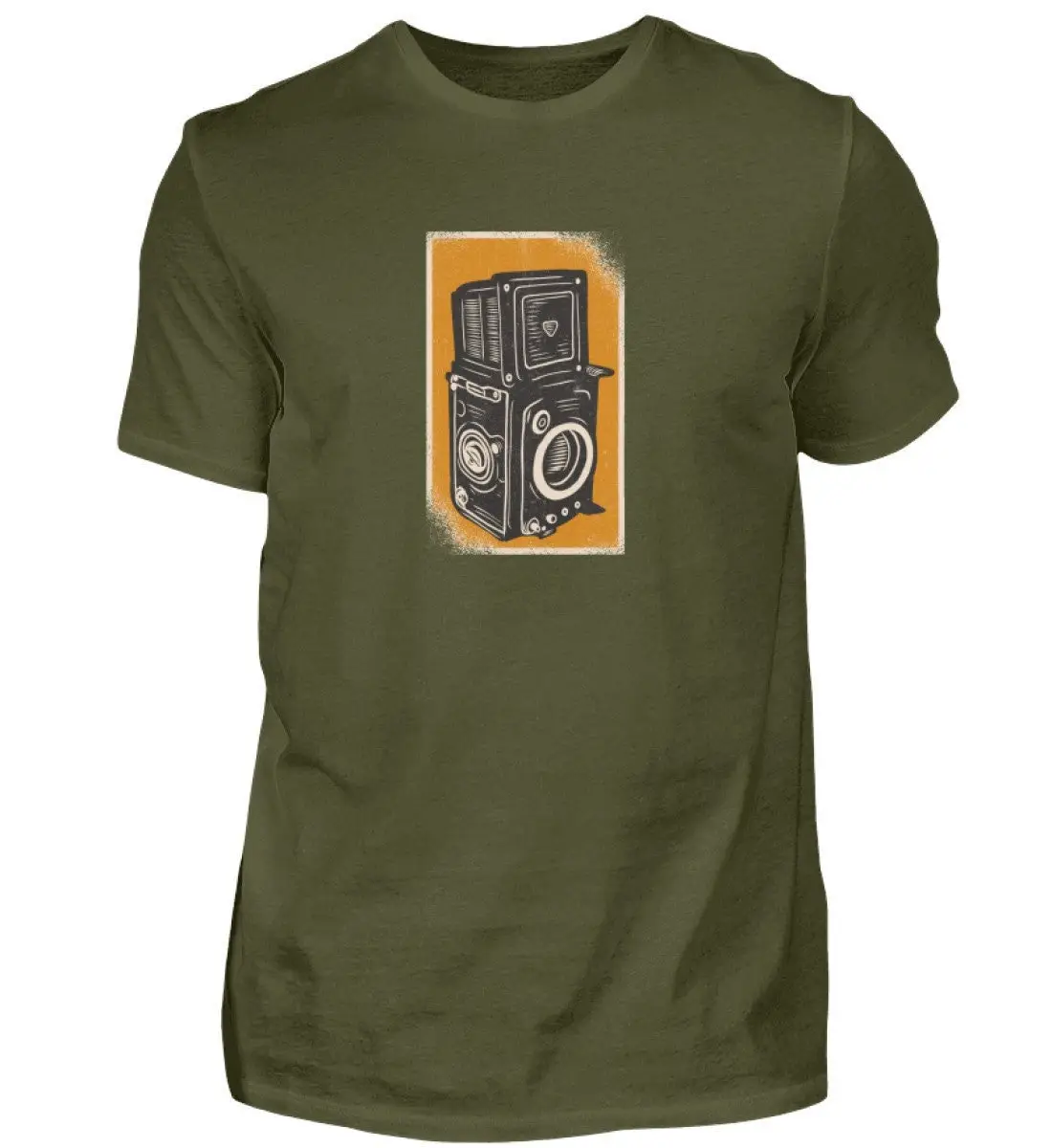 Gramophone T Shirt Men Vintage Music Box Radio Man Retro Old School Dj Print