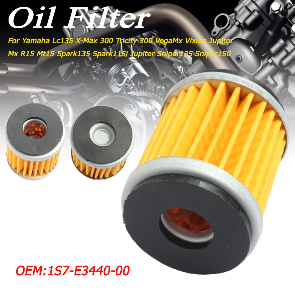 

LC135 XMax300 R15 MT15 Oil Filter For Tricity300 Vega Mx Vixion Jupiter Mx Spark135 Spark115i Sniper135 Sniper150