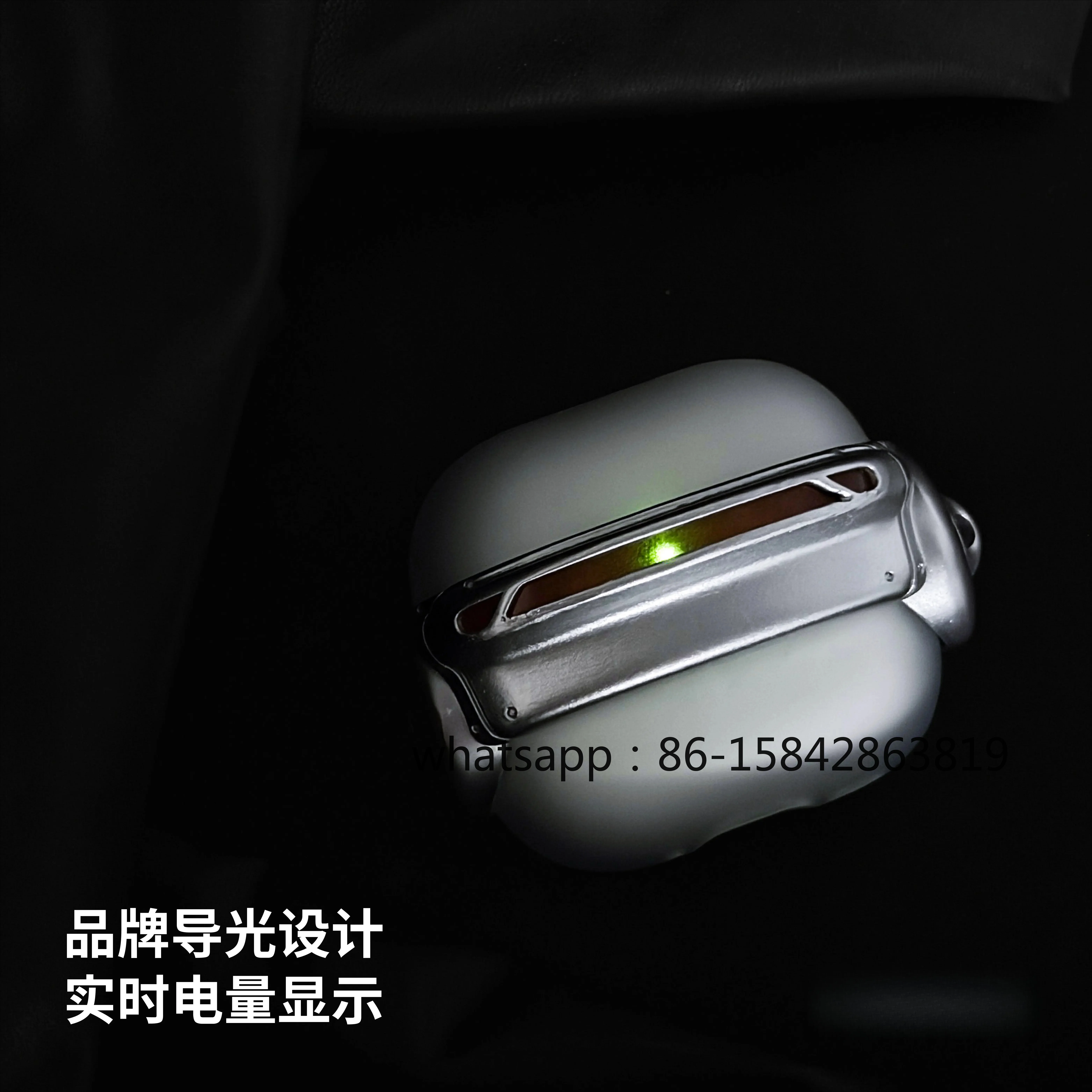 Laser Eye Airpods4 Earphone Shell, Soft Shell Easy To Clean AirPods Pro Earphone Cover
