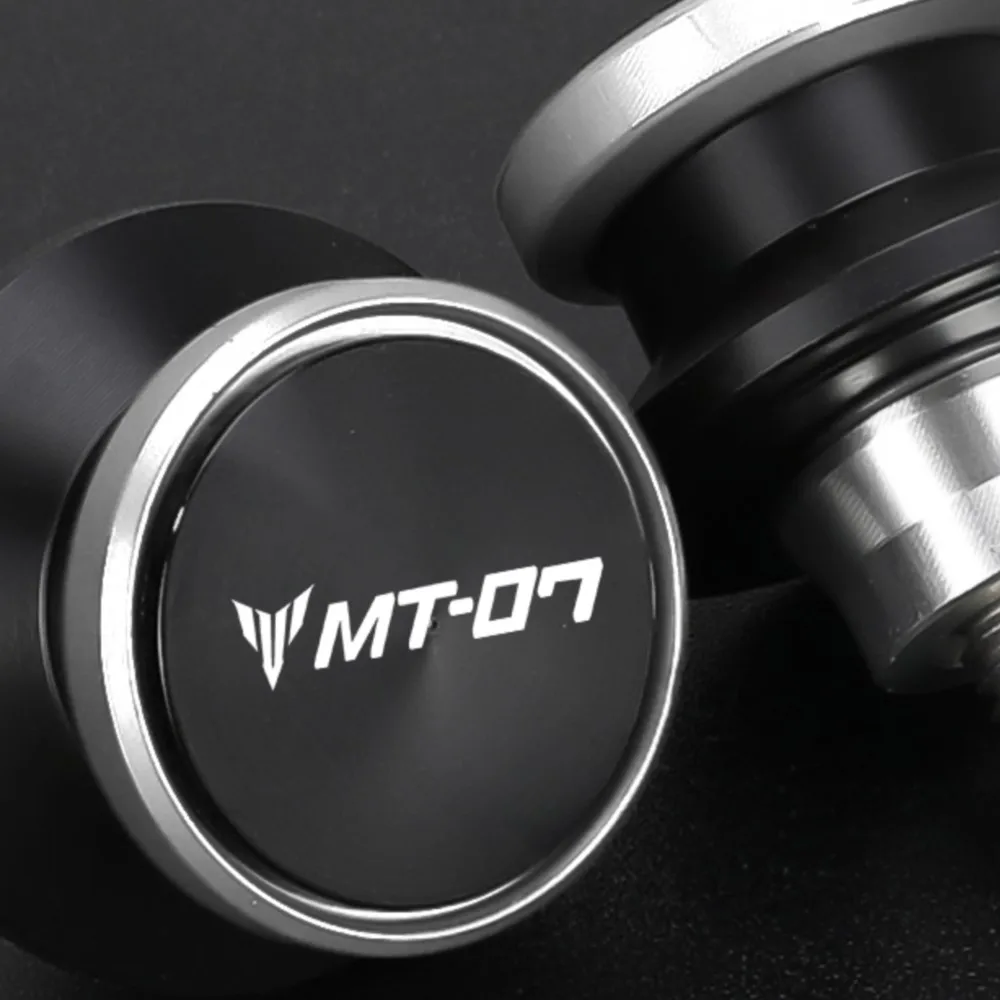 M8*1.25 Motorcycle Accessories Swingarm Spools Slider Stand Support For YAMAHA MT-07 2014 2015-2026 FZ07 YZF-R7 Universal Bolts