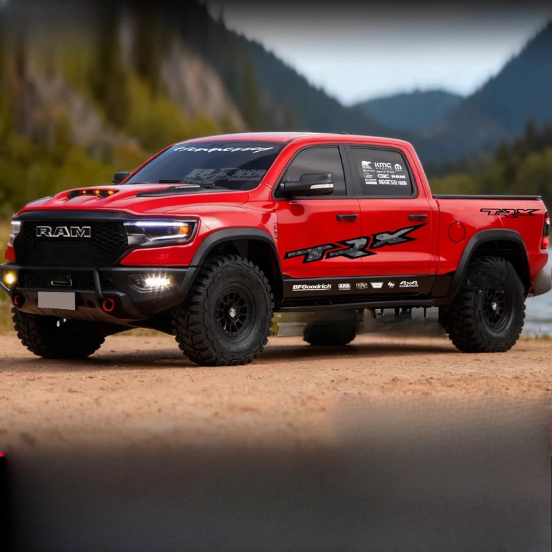 

Виниловая наклейка для автомобиля, внешнее украшение для кузова, персонализированное модное спортивное литье для Dodge Challenger RAM