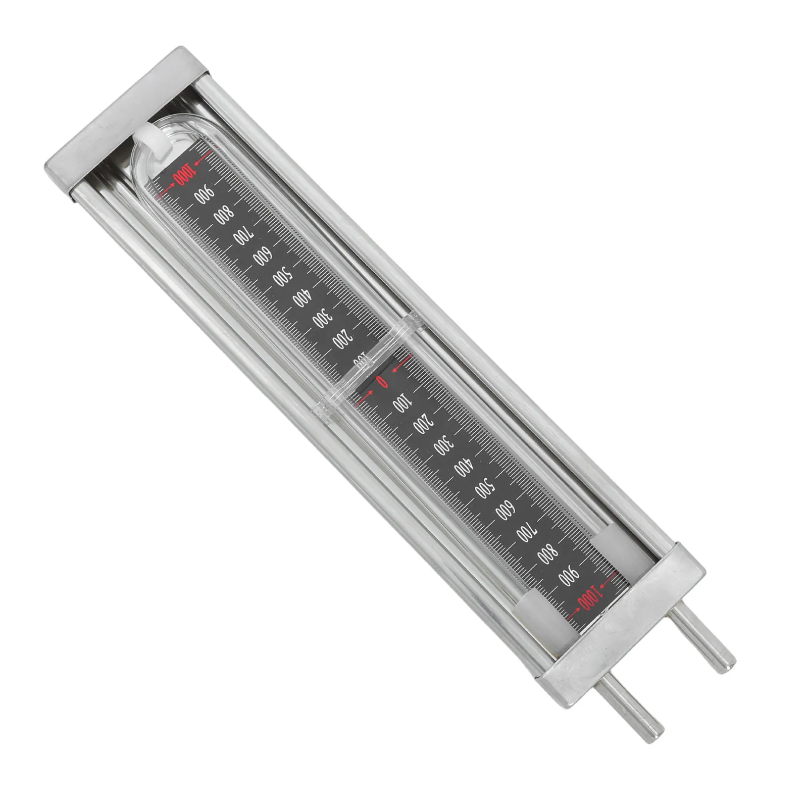 Pressure Gauge U Tube Manometer Water Column Tool U Shaped Gas Pressure Tester Water Flow Gauge Home Use Plus Minus 1000Pa