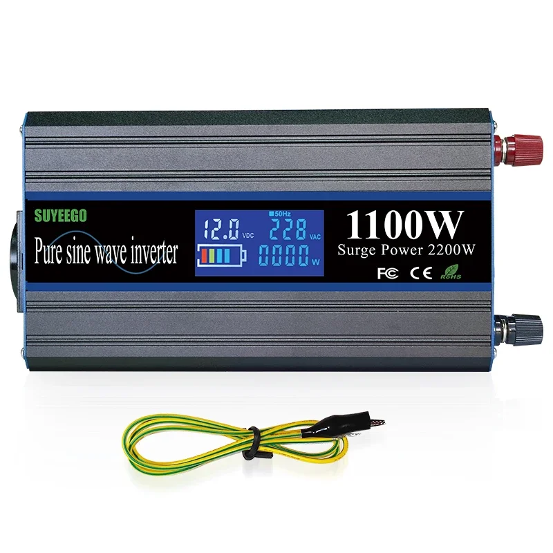 SUYEEGO  Inverter 1000W 500W 1.1KW 2KW 3kw 6KW 8kw 10kw 12kw  invertor UPS Inverter Pure Sine Wave Inverter