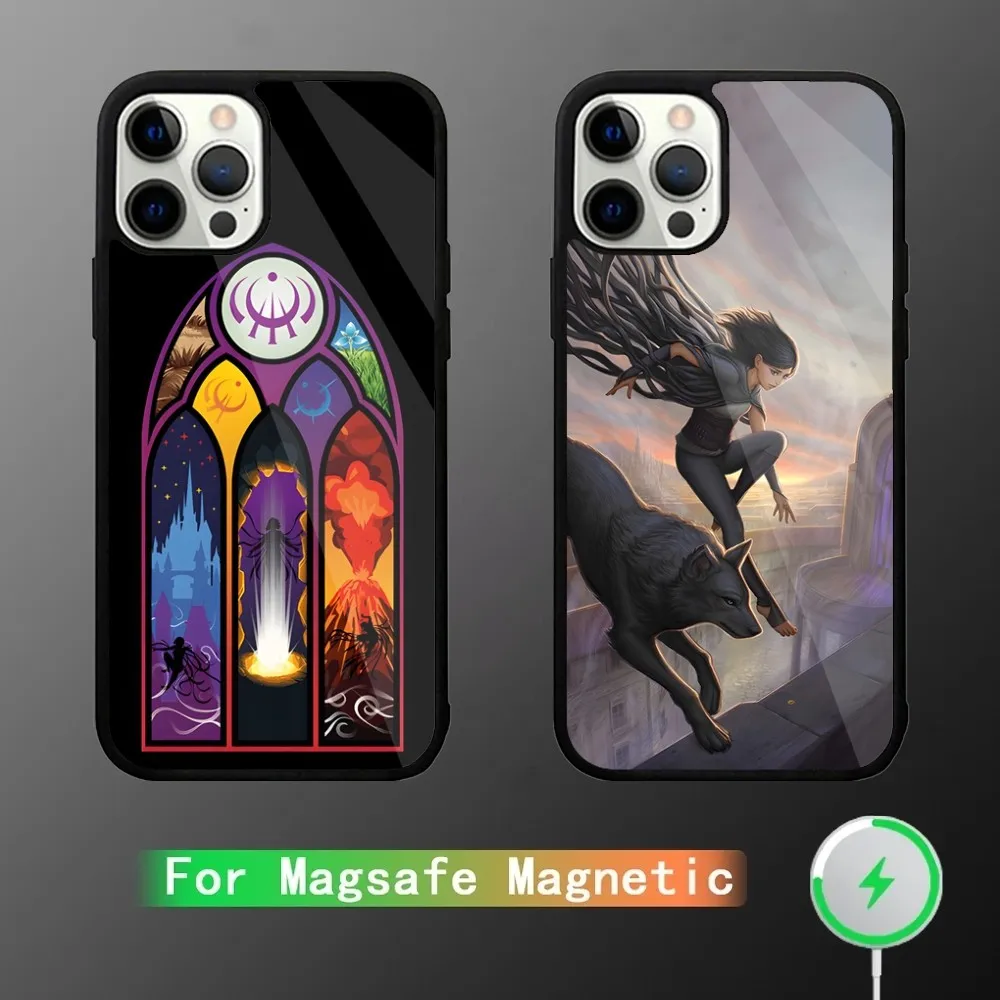 Mistborn Trilogy Vin Phone Case For iPhone 16,15,14,13,12,11,Plus,Pro,Max Mini Magsafe Magnetic Wireless Charging