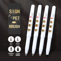 3/1pcs Brush Pen Hand Lettering Calligraphy Pen Set Drawing Writing Signature Learning Extra Fine Markers Art Supplies School