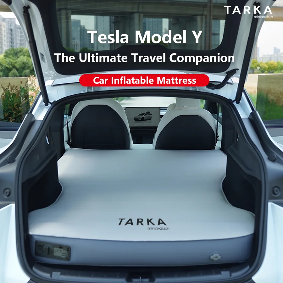 TARKA Oversized Camping Sleep Pad, Family Air Mattress Compatible with Tesla Model Y, for Tent & Road Trip