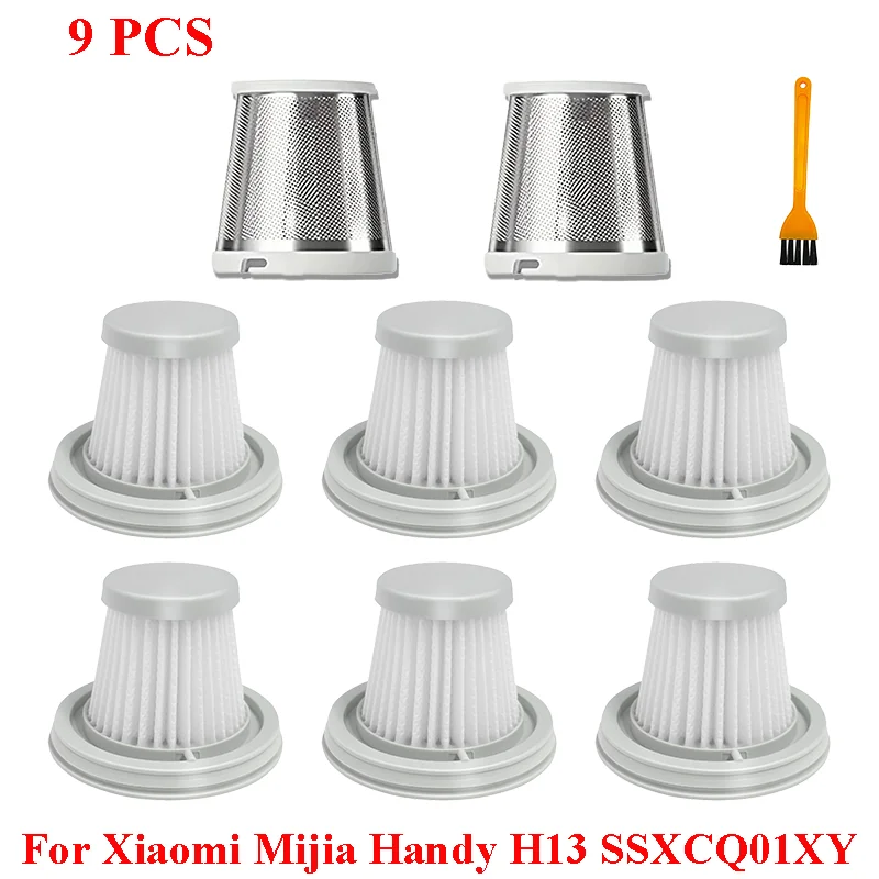 Zubehör Für Xiaomi Mijia Handliche Staubsauger SSXCQ01XY H13 Hepa-Filter Abdeckung Hause Auto Mini Drahtlose Vakuum Ersatzteile