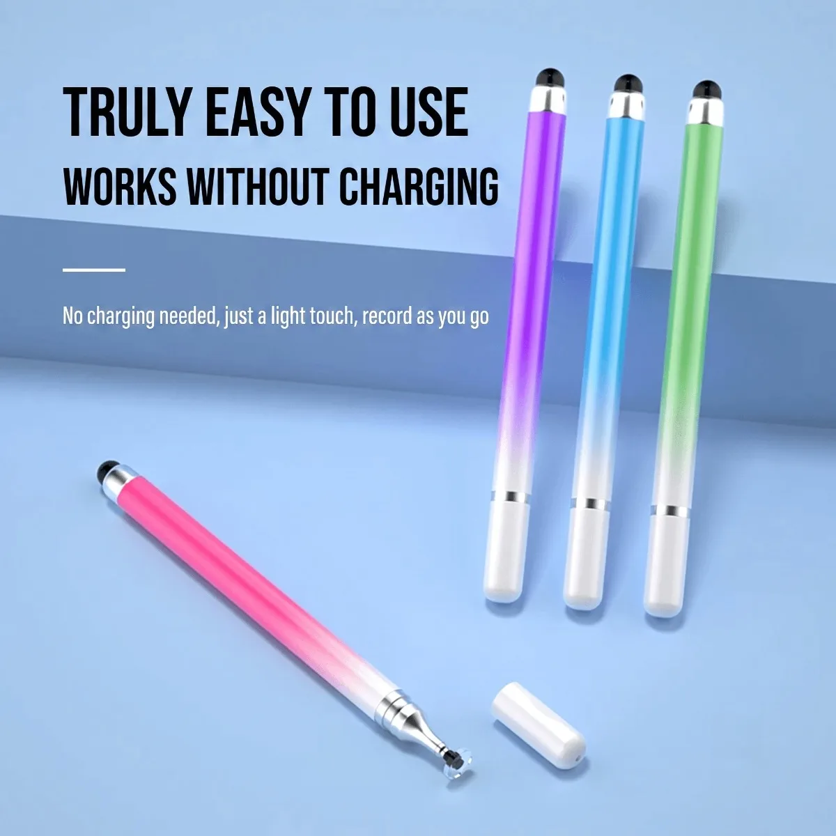 1pc Mobile Phone Touch Screen Stylus Pen, Capacitive Handwriting Pen, Tablet Drawing Stylus, iPad Compatible, Multi-Color
