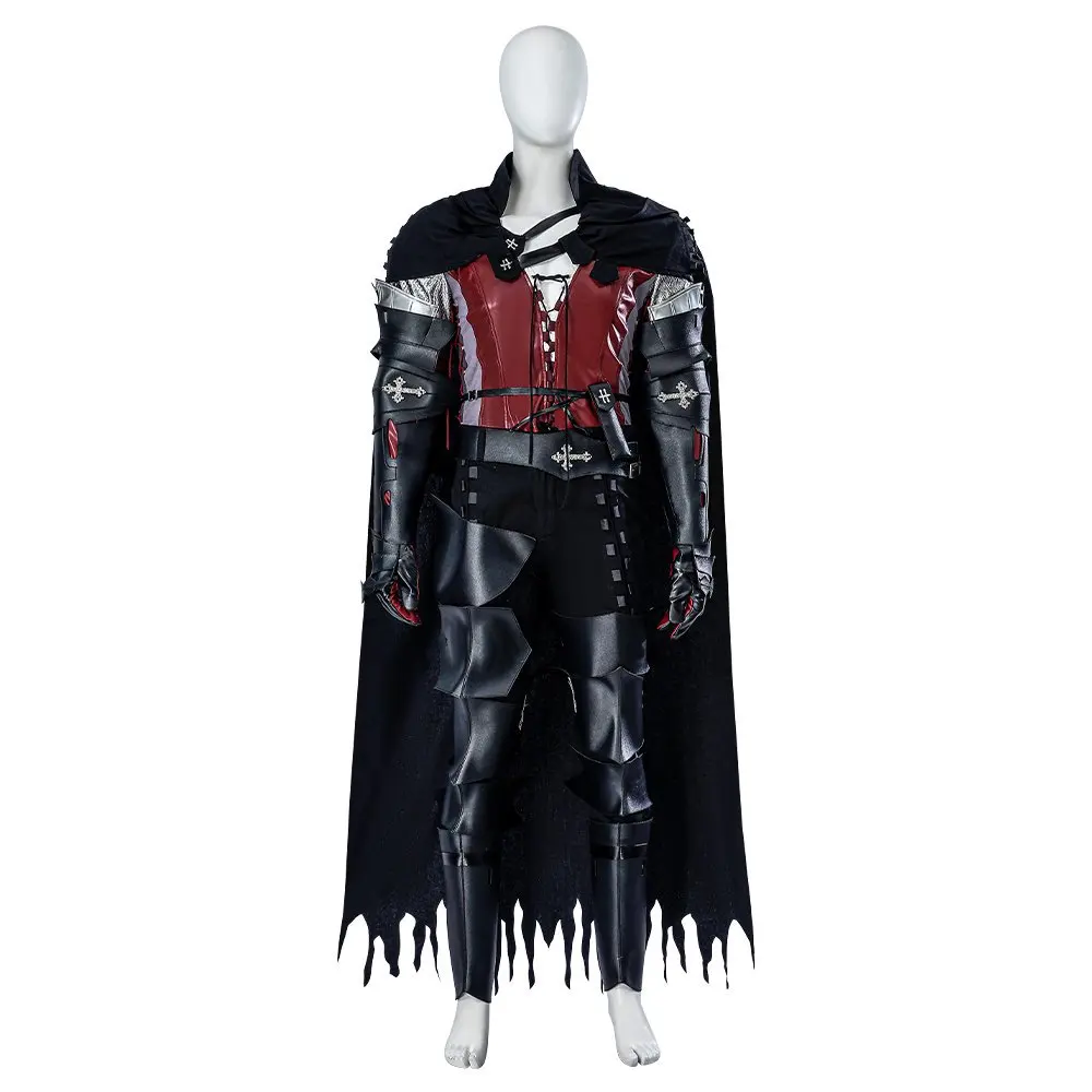 

Game Final Fontasy XVI Clive Rosfield Cosplay Costume FF16 Clive Cos Battle Suit Men Halloween Carnival Party Sexy Suit Wig