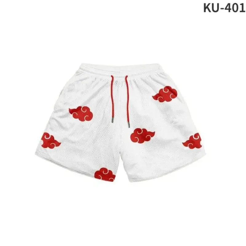 2026 New Cosplay Anime Character Prints Uchiha Sasuke Uchiha Itachi Print Home Shorts Outdoor Sports Beach Pants Toy