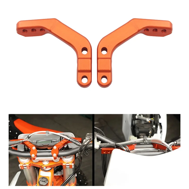 

A51K-Hand Guard Bracket For HONDA EXC YAMAHA KAWASAKI RMZ Motocross Motorcycle Modification Accessories Orange
