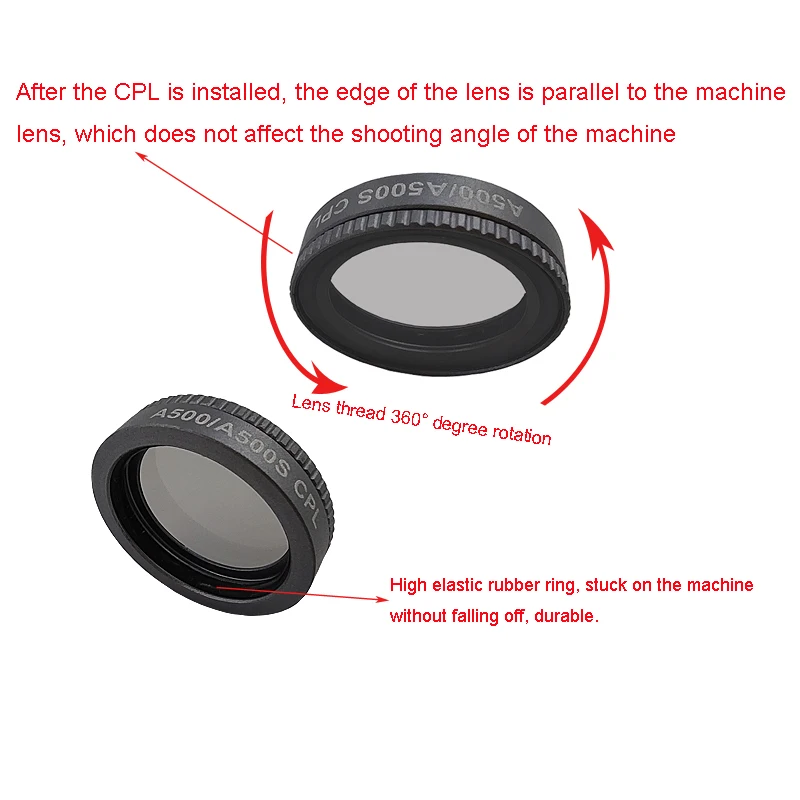 70mai-Cámara de salpicadero pro plus CPL, original, elimina el reflectante CPL, original xiao mi 70 mai pro, Polarizador Circular CPL, 1 ud.