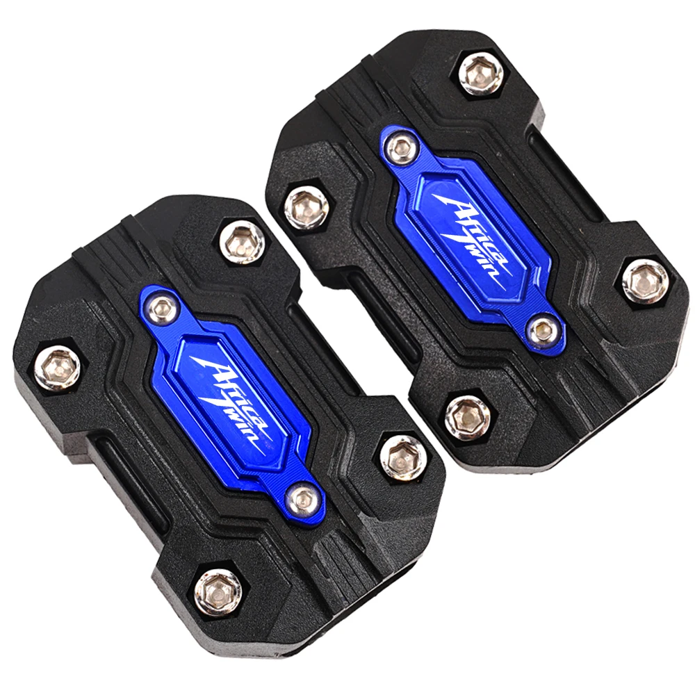 For Honda Africa Twin CRF 1100 L CRF1000L CRF1100L XRV 750  Motorcycle Accessories CNC Engine Guard Bumper Protector Trim Blocks