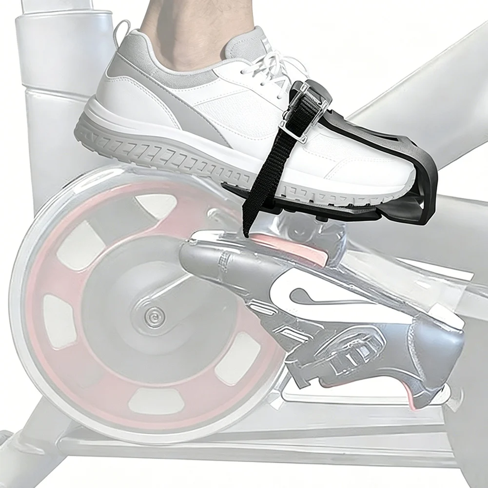 

FSTE-Bike Pedal Toe Cage MTB Road Bike Toe Clip Pedal Stationary Spin-Foot Cage Pedals Bike Pedal Toe Cage
