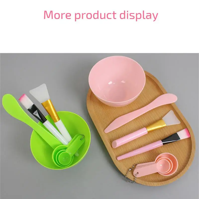 Mask Bowls Set Face Mixing Facial Masks Applicator Stirring Maker Measuring Tool Makeup Rubber Facials Bowl Tools