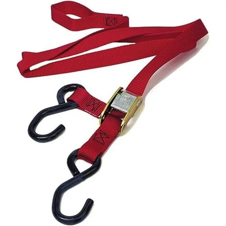 40888-10-12 Red Original Premium Cam Buckle Tie Down, 24 Pack