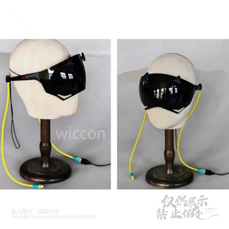 Anime Game Zenless Zone Zero Trigger Cosplay Mask Luminous Mask Glasses Props Cool Halloween Costumes Accessories Women Men Cos