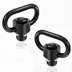 1/2PCS Quick Detach Release QD Sling Swivel Scope Mount Adapters Hunting Accessories