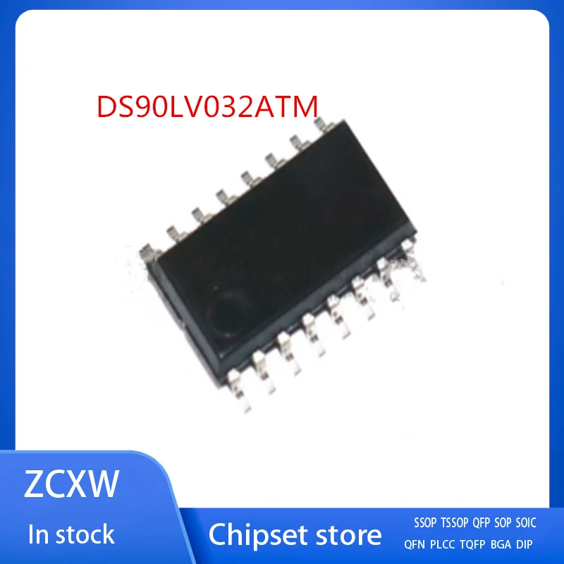 10PCS/LOT  NEW    DS90LV032ATM DS90LV032A DS90LV032 SOP16