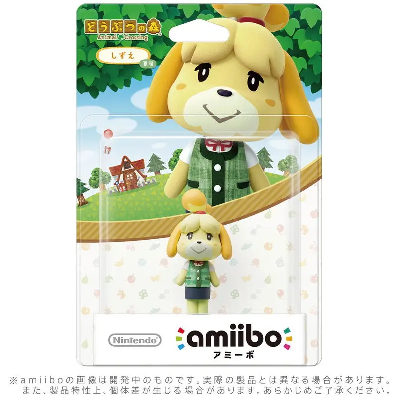 ARTSWIFT Amiibo - Animal Crossing Series Isabelle Summer Outfit NS NFC Figure Asian Version Region Free Gaming Collection Toy