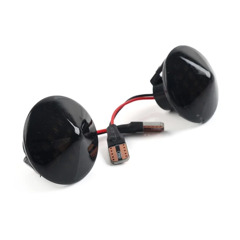 

Надежный светодиодный указатель поворота, динамический желтый цвет для Fiat Punto 188 1999-2010 Doblo 2001-2005, боковой габаритный фонарь на крыло