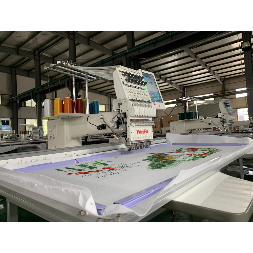 Einkopf-Stickmaschinen für alle Länder