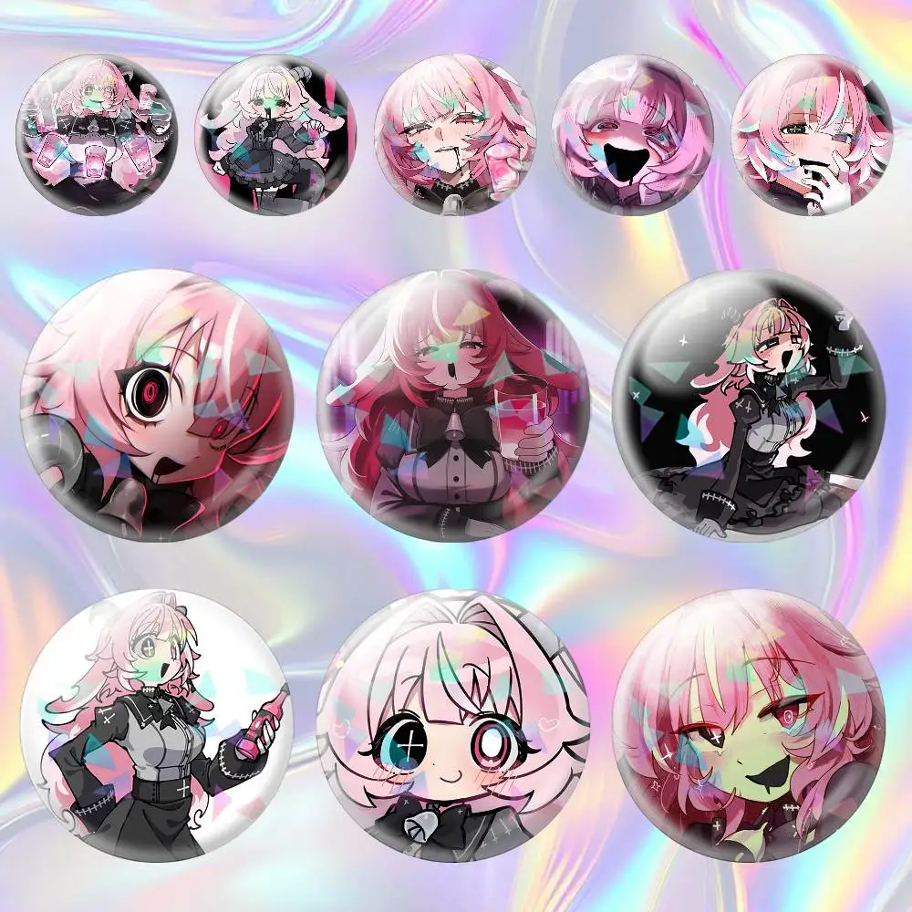 

Femme Soule pukey goddess shot trick PUKEY GODDESS SHOT TRICK 75mm 44mm 25mm Brooch Backpack Hat Pins Accessories Toys Badge