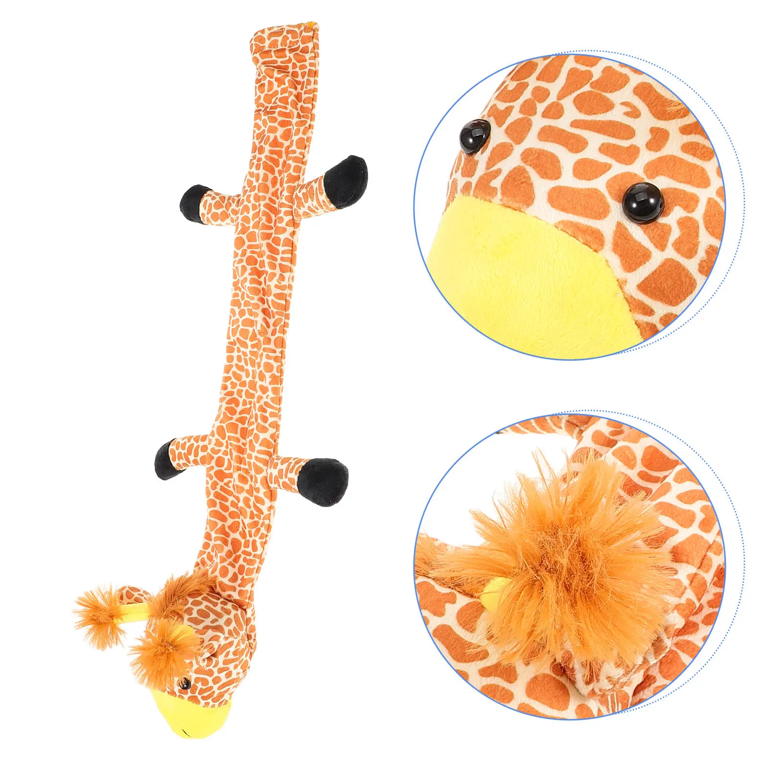Long Neck Giraffe Animal Stethoscope Cover Ultra-Thin Sleeve Button Fix Healthcare Nurse Doctor Protector Supplies