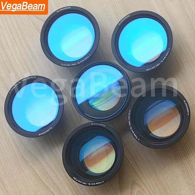 F-theta Scanning Lens 1064nm Field Lens 70x70 F100 For Fiber Laser Lens 50-400mm for YAG Optical Fiber Laser Machine Spare Parts