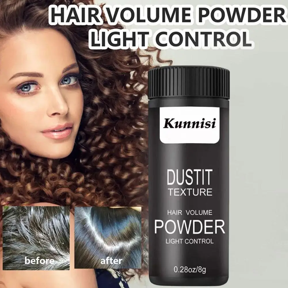 Poudre travaillait fiante pour cheveux, augmente le volume des cheveux, poudre texturisante longue durée, poudre coiffante fine et moelleuse, unisexe, 8g, 3 pièces