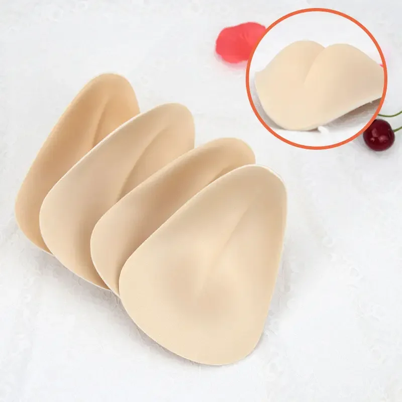 4Pcs Sponge Pad Camel Toe Panty Fake Vagina Underwear Insert Shemale for Transgender Crossdresser Drag Queen